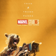 Rocket Raccoon, not a trash panda.